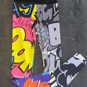 Comic leggings